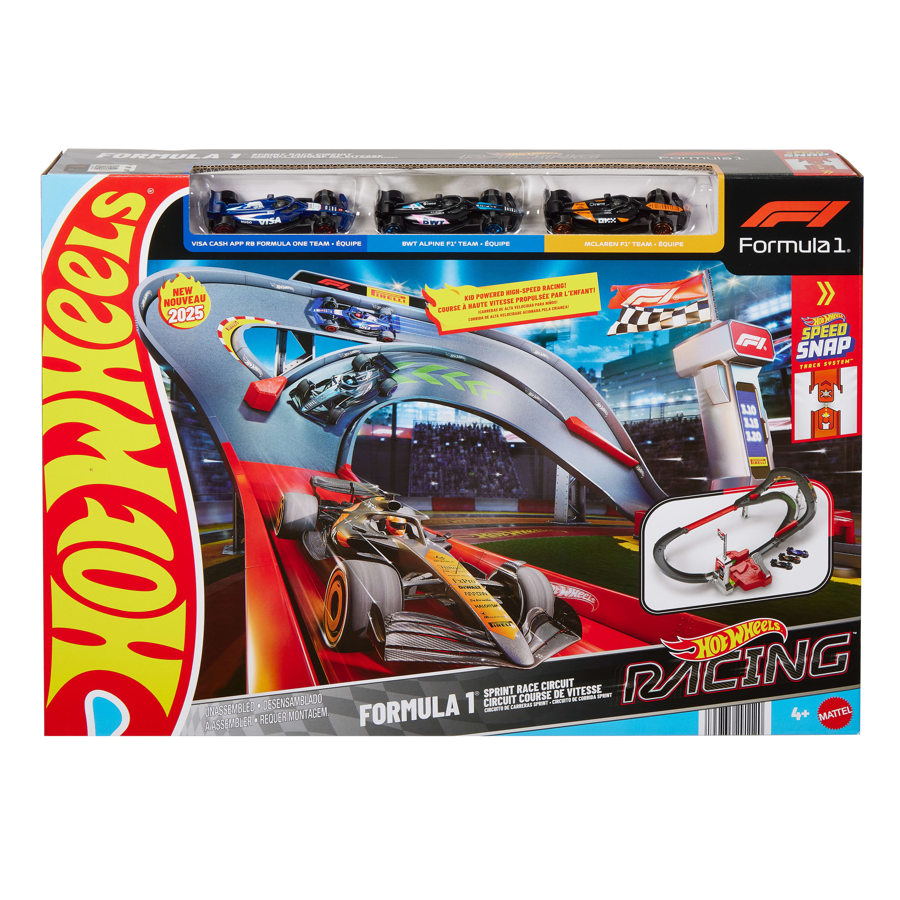 Hot Wheels Racing Formula 1® Sprint Track Set