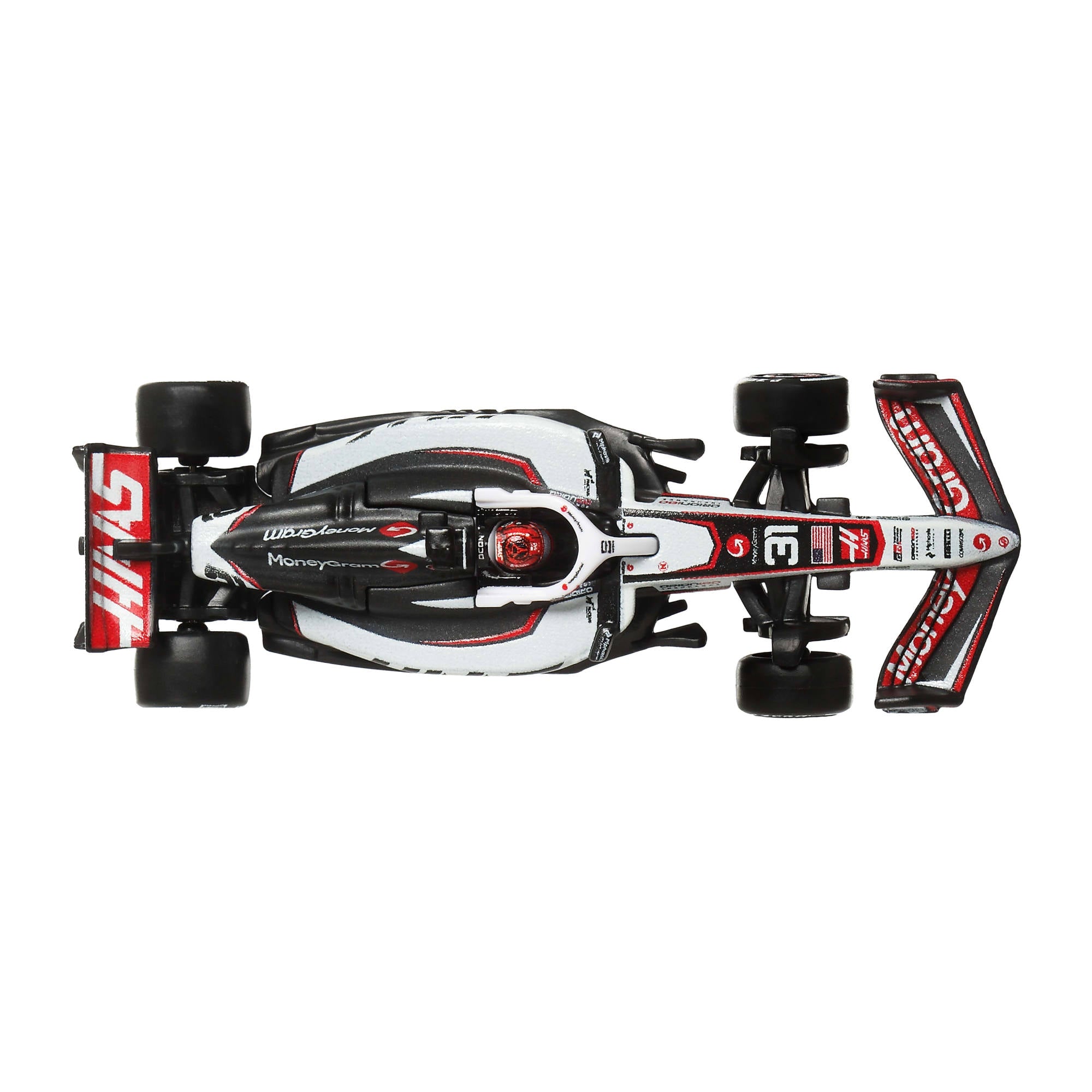 Hot Wheels Formula 1® Collectible Moneygram Haas Team Car - Haas - Esteban Ocon