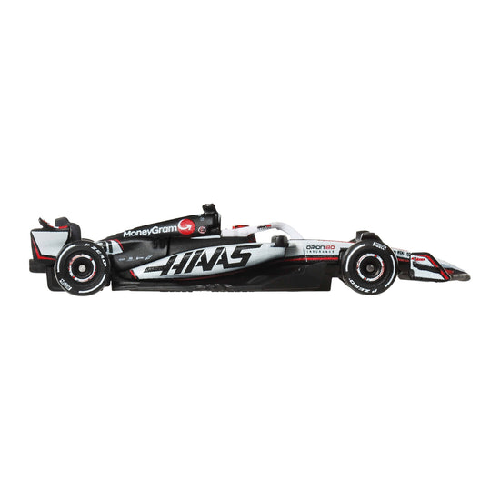 Hot Wheels Premium Collectible MoneyGram Haas F1® Team Car - Esteban Ocon