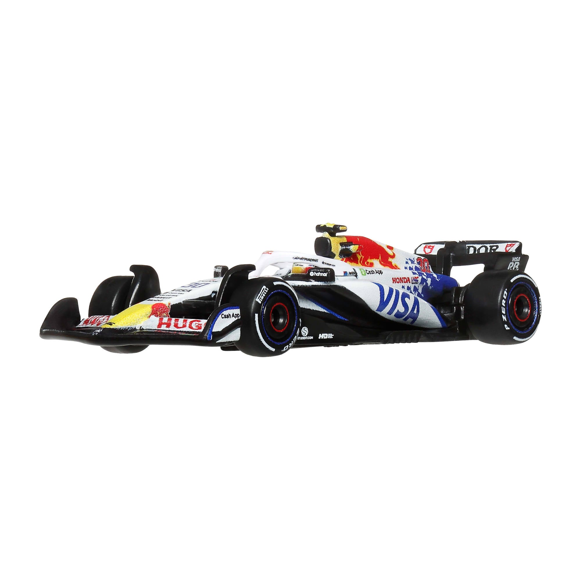 Hot Wheels Premium Collectible Visa Cash App Racing Bulls Formula One™ Team Car - Liam Lawson