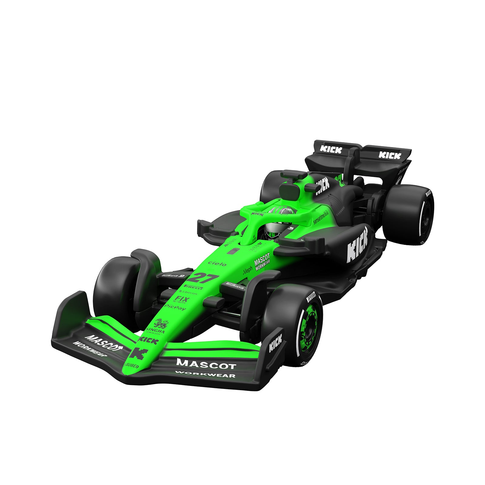 Hot Wheels Premium Collectible KICK Sauber F1® Team Car - Nico Hulkenberg