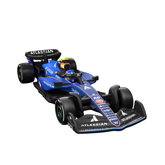 Hot Wheels Premium Collectible Atlassian Williams F1® Racing Car - Carlos Sainz