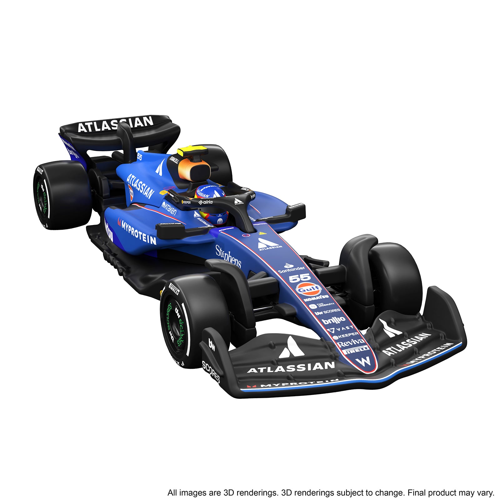 Bundle: Hot Wheels 2025 F1® Series Vehicles - Mix