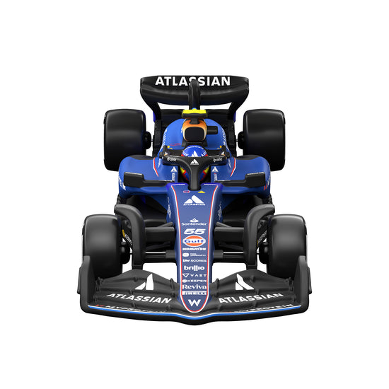 Hot Wheels Premium Collectible Atlassian Williams F1® Racing Car - Carlos Sainz
