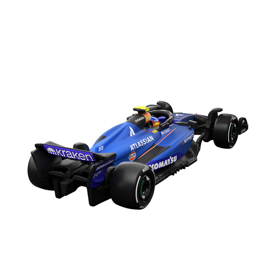 Hot Wheels Premium Collectible Atlassian Williams F1® Racing Car - Carlos Sainz
