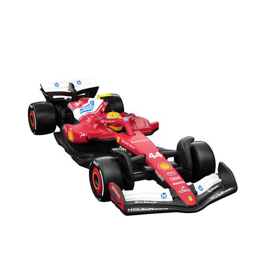 Hot Wheels Premium Collectible Scuderia Ferrari HP Car - Lewis Hamilton