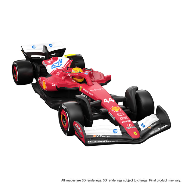 Image for Hot Wheels Premium Collectible Scuderia Ferrari HP Car - Lewis Hamilton Product
