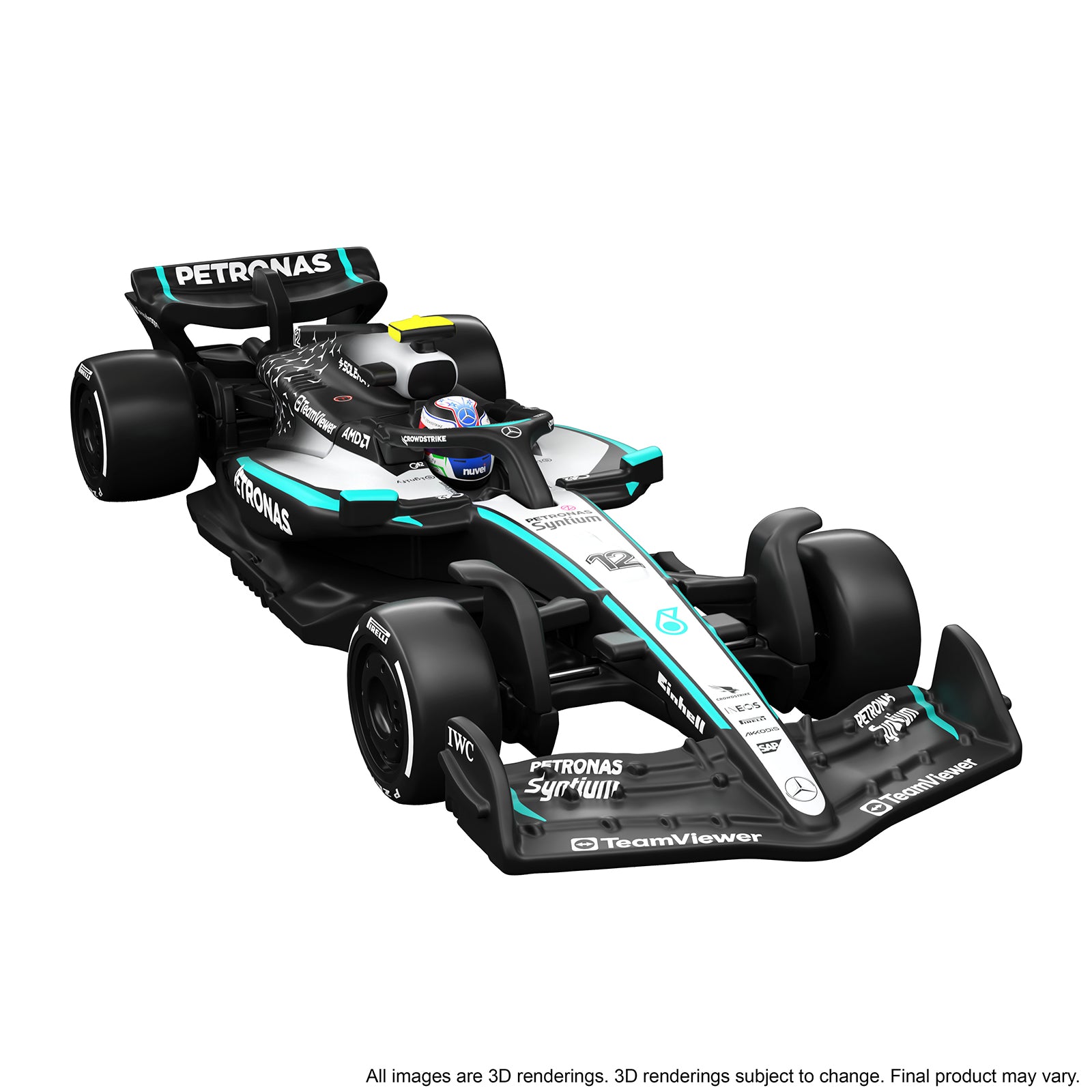 Hot Wheels Premium Collectible Mercedes-AMG PETRONAS Formula One™ Team Car - Kimi Antonelli