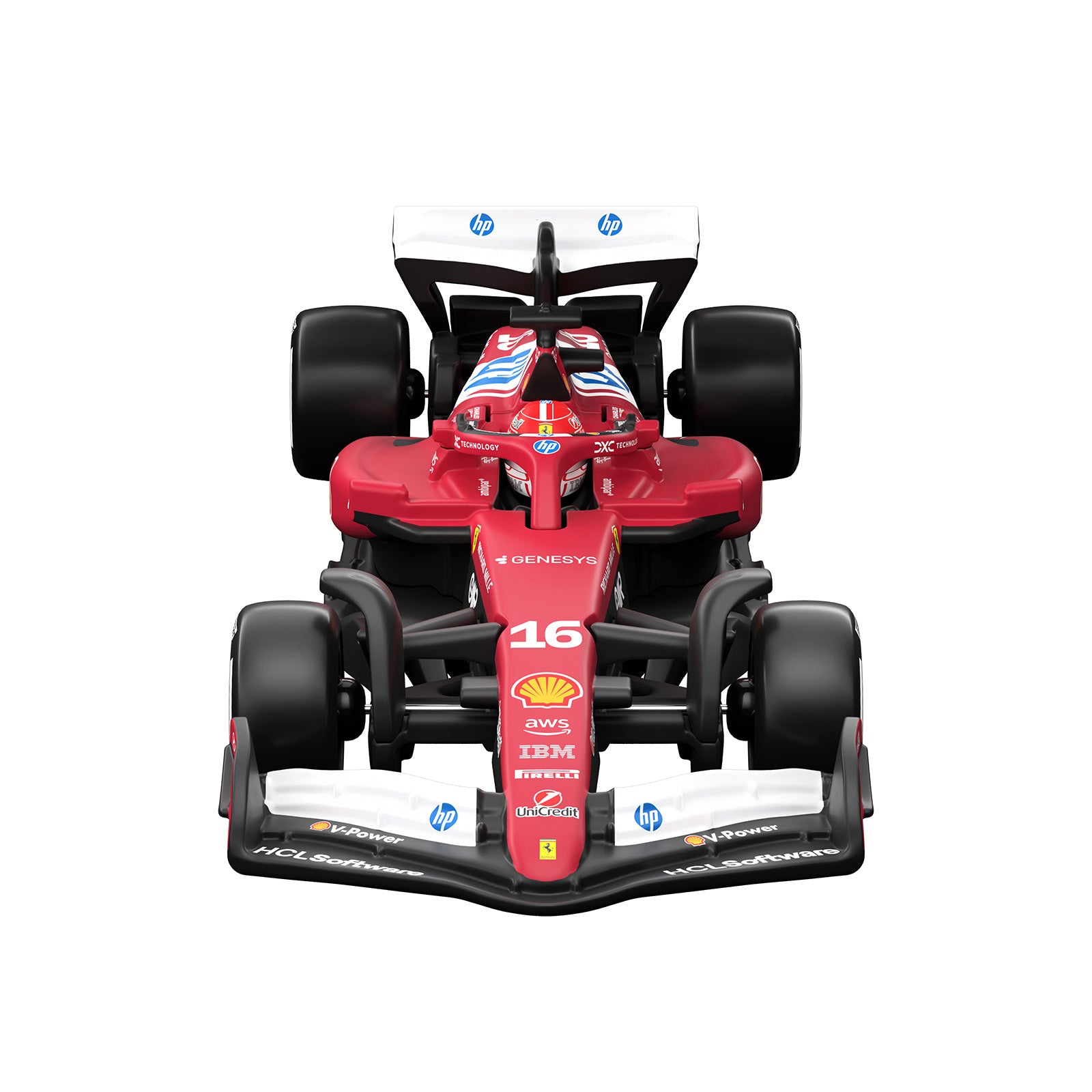 Hot Wheels Premium Collectible Scuderia Ferrari HP Car - Charles Leclerc