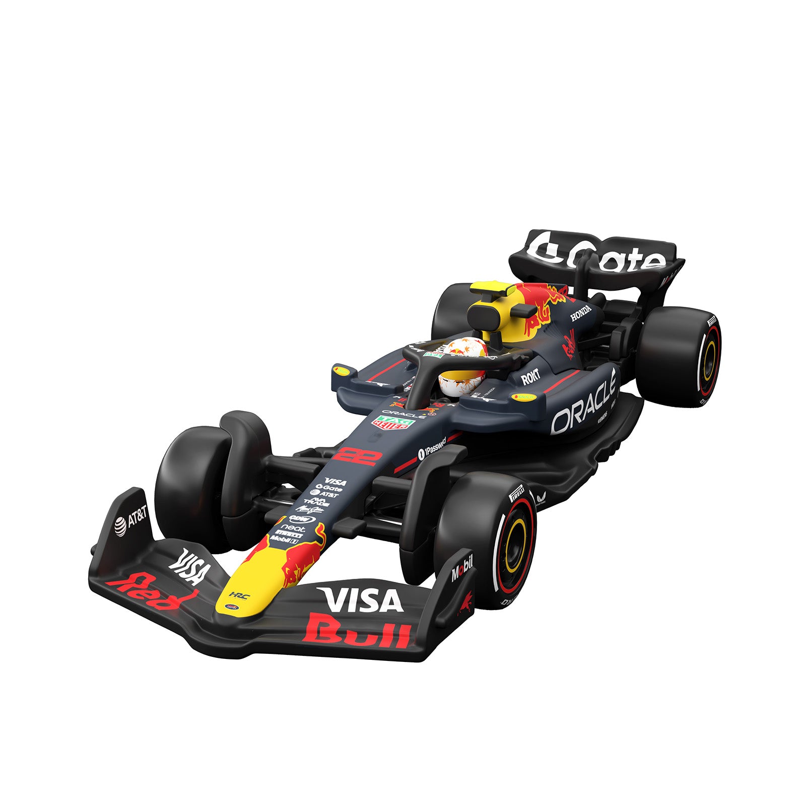Hot Wheels Premium Collectible Oracle Red Bull Racing Team Car - Yuki Tsunoda
