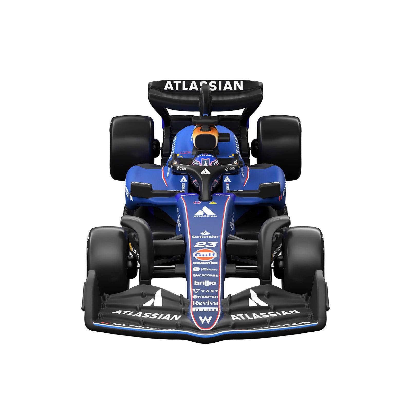 Hot Wheels Premium Collectible Atlassian Williams Racing Car - Alex Albon - PRE-ORDER