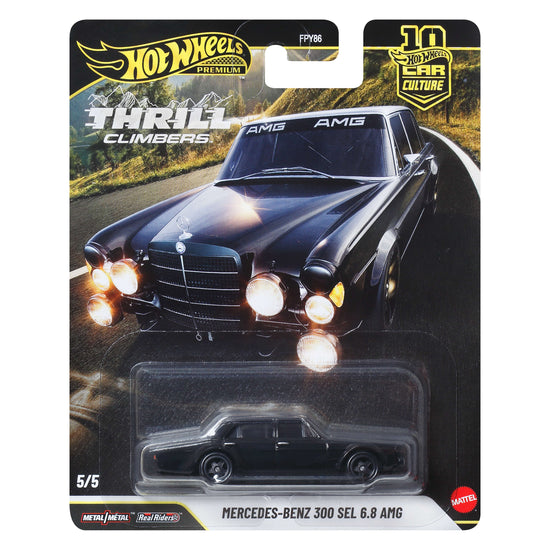 Hot Wheels Car Culture Premium 1:64 Scale Die-Cast Toy Mercedes-Benz 300 SEL 6.8 AMG