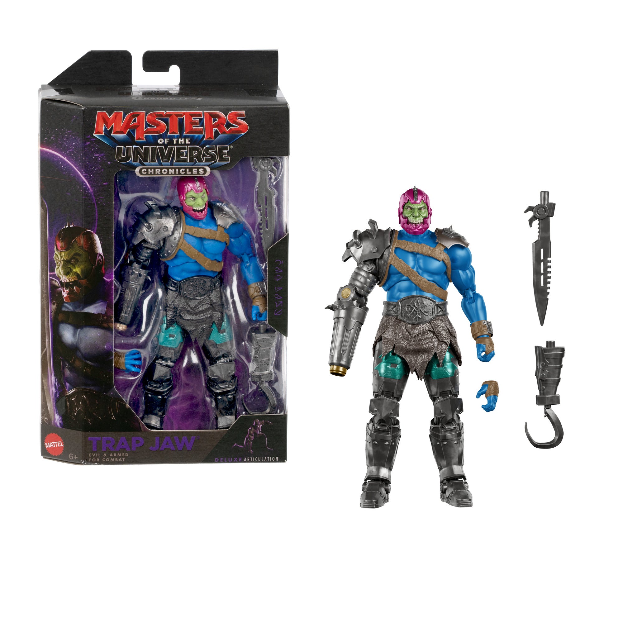 Masters of the Universe Chronicles 2026 Movie Accurate Trap Jaw Action Figure