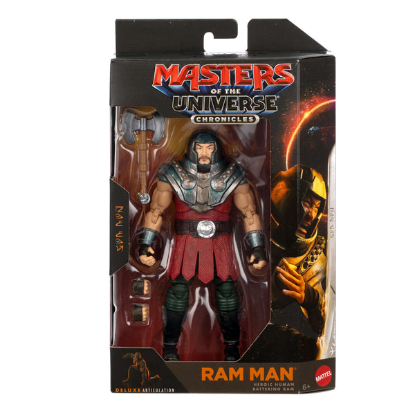Image for Masters of the Universe Chronicles 2026 Movie Ram Man 6.5 Inch Action Figure with Battle Axe Product