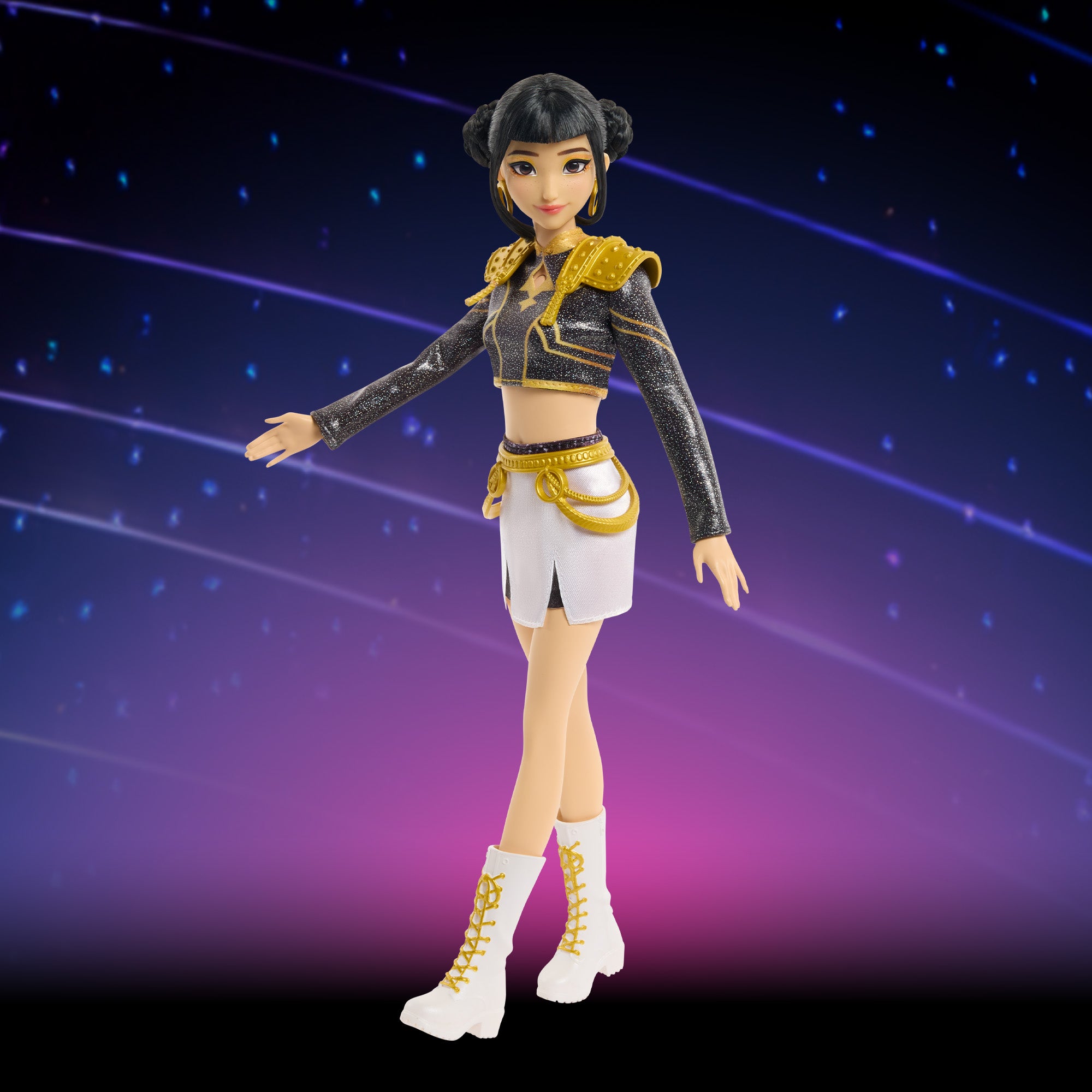 Mattel Creations KPop Demon Hunters Singing Zoey Fashion Doll