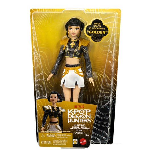Mattel Creations KPop Demon Hunters Singing Zoey Fashion Doll
