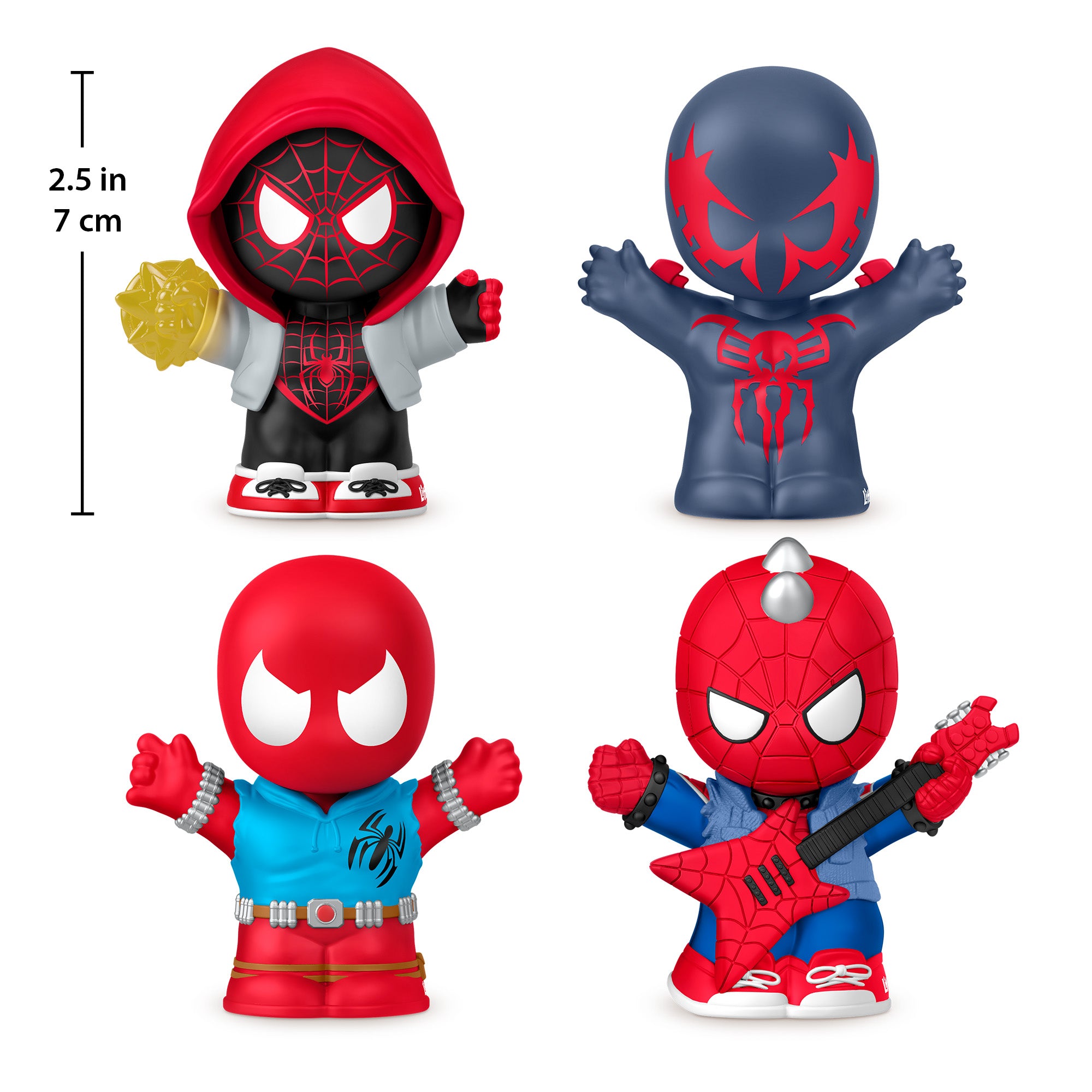 Bundle: Little People Collector Marvel Spider-Man Figure Sets: Issue 1 & 2