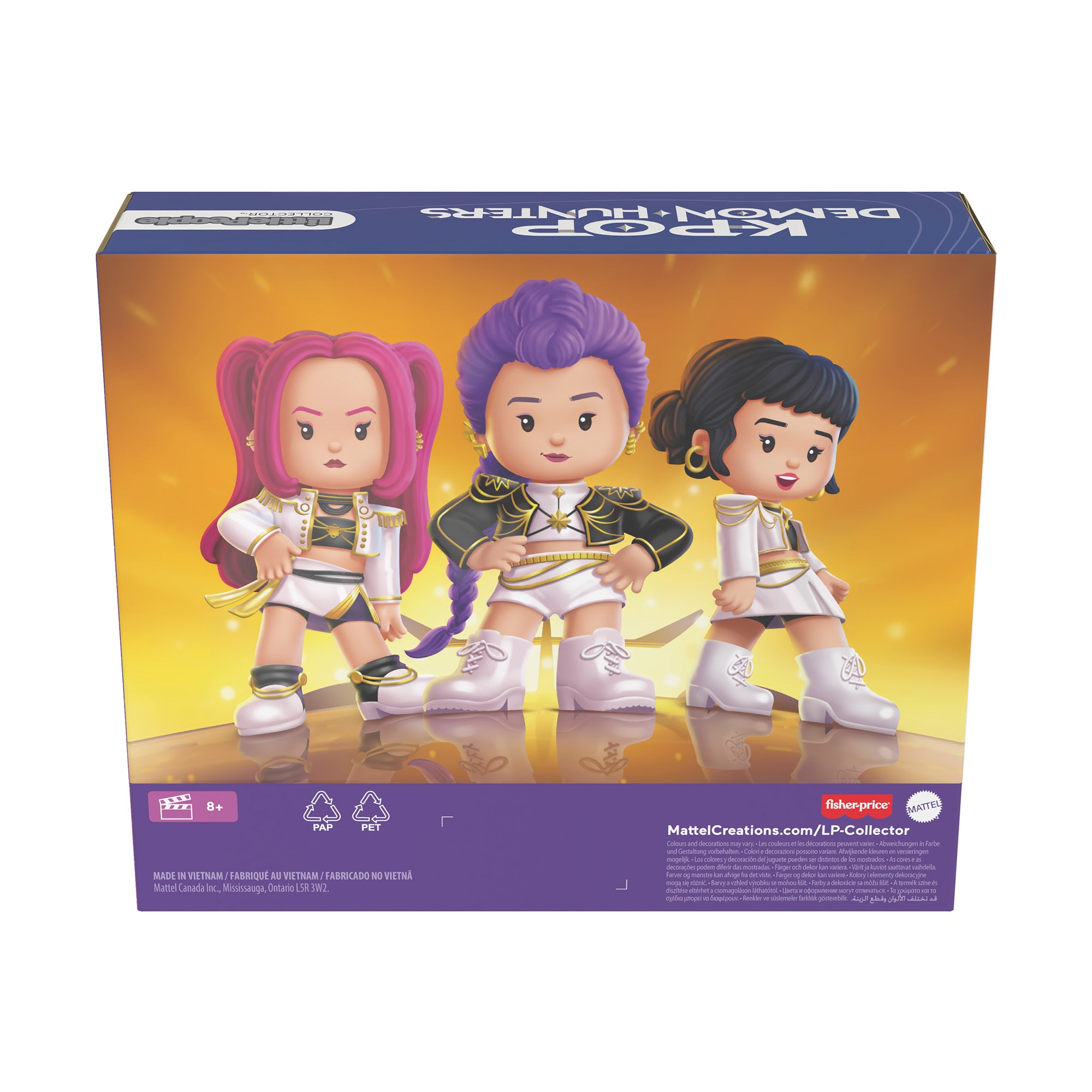 Little People Collector KPop Demon Hunters HUNTR/X Figure Set