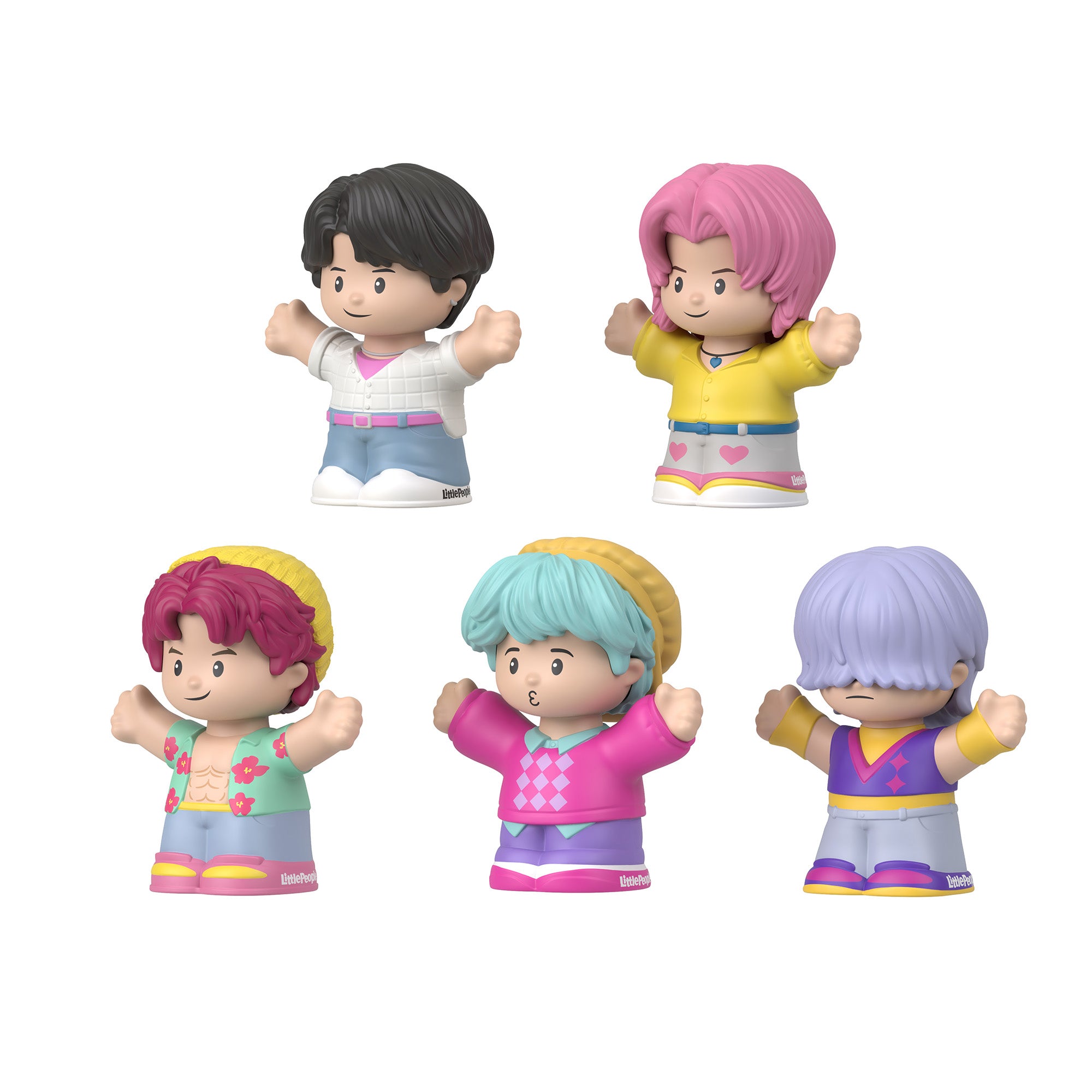 Little People Collector KPop Demon Hunters Saja Boys Figure Set