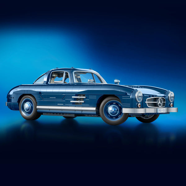 Image for Mattel Brick Shop Hot Wheels Mercedes-Benz 300 SL Building Set Product