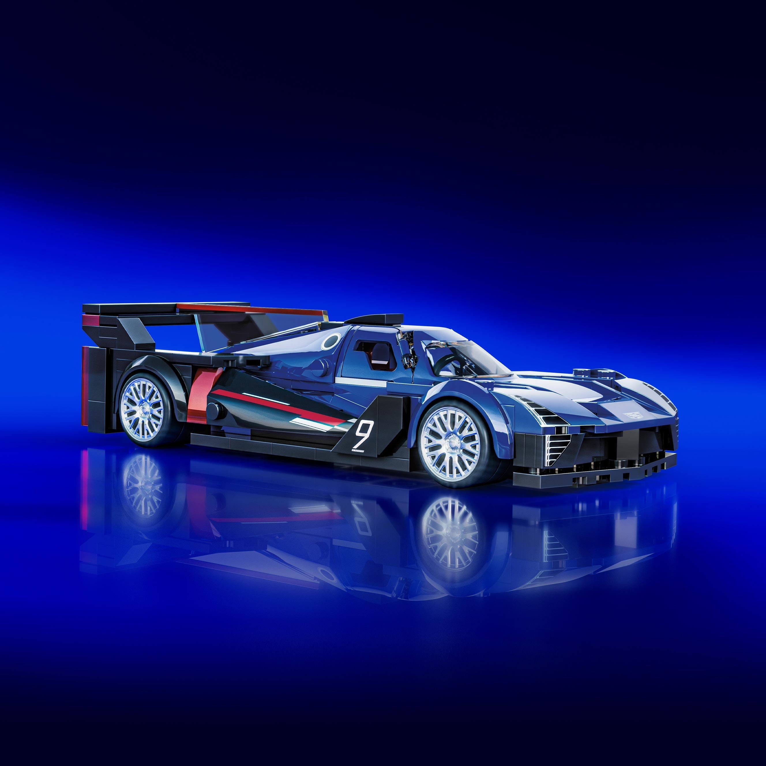 Mattel Brick Shop Hot Wheels Cadillac Project GTP Hypercar Building Set