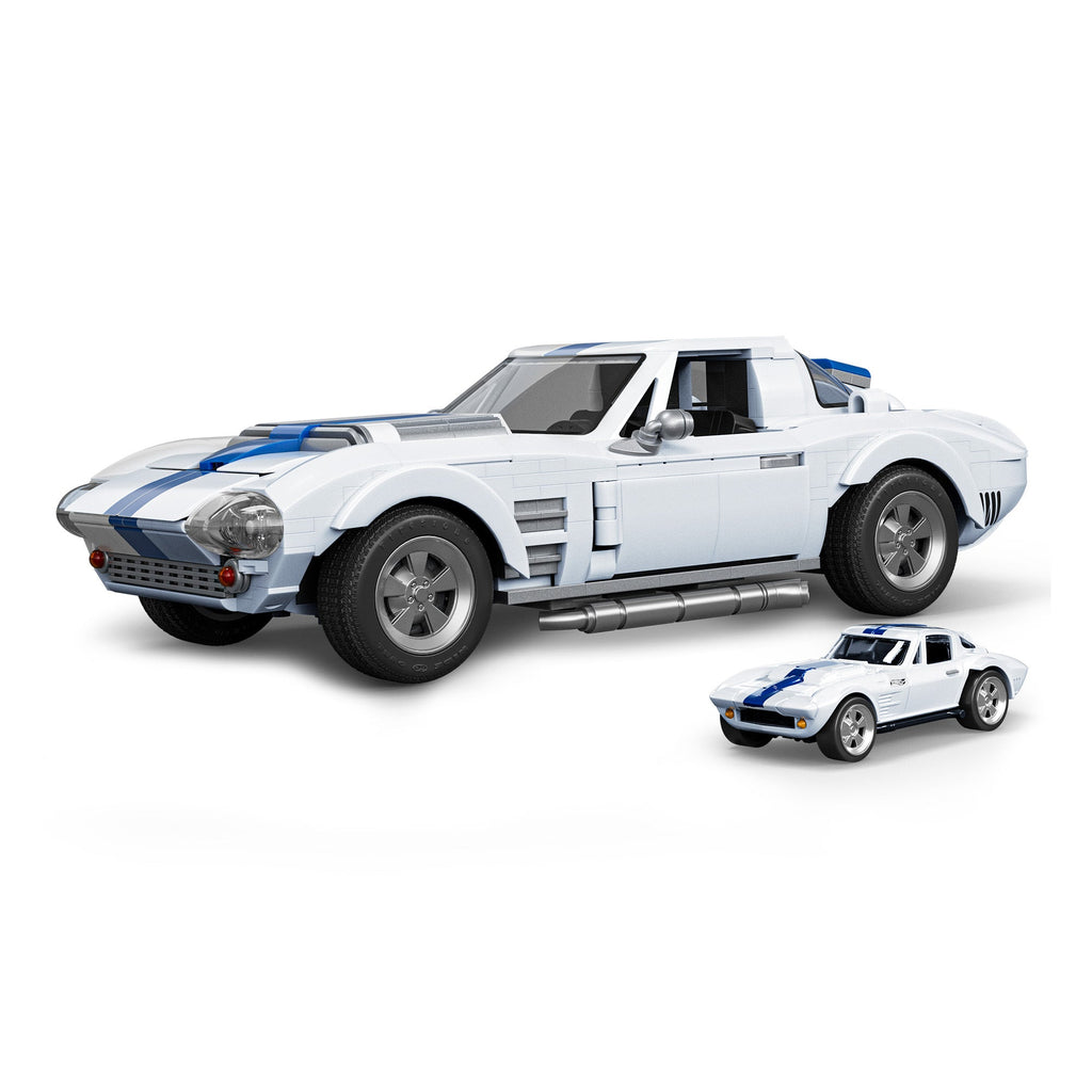 Mattel Brick Shop Hot Wheels Corvette Grand Sport Building Set – Mattel ...