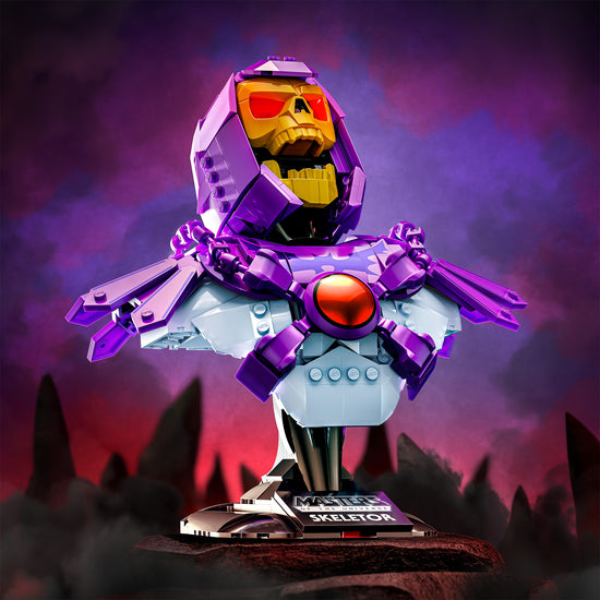 Mattel Brick Shop x Masters of the Universe Buildable Skeletor Bust