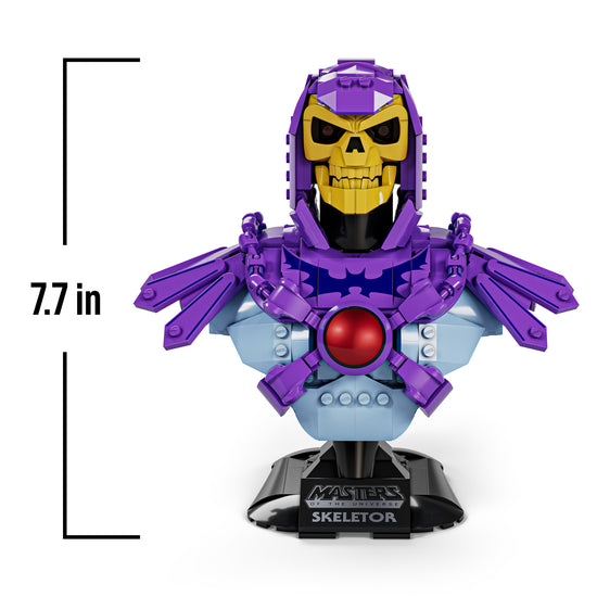Mattel Brick Shop x Masters of the Universe Buildable Skeletor Bust