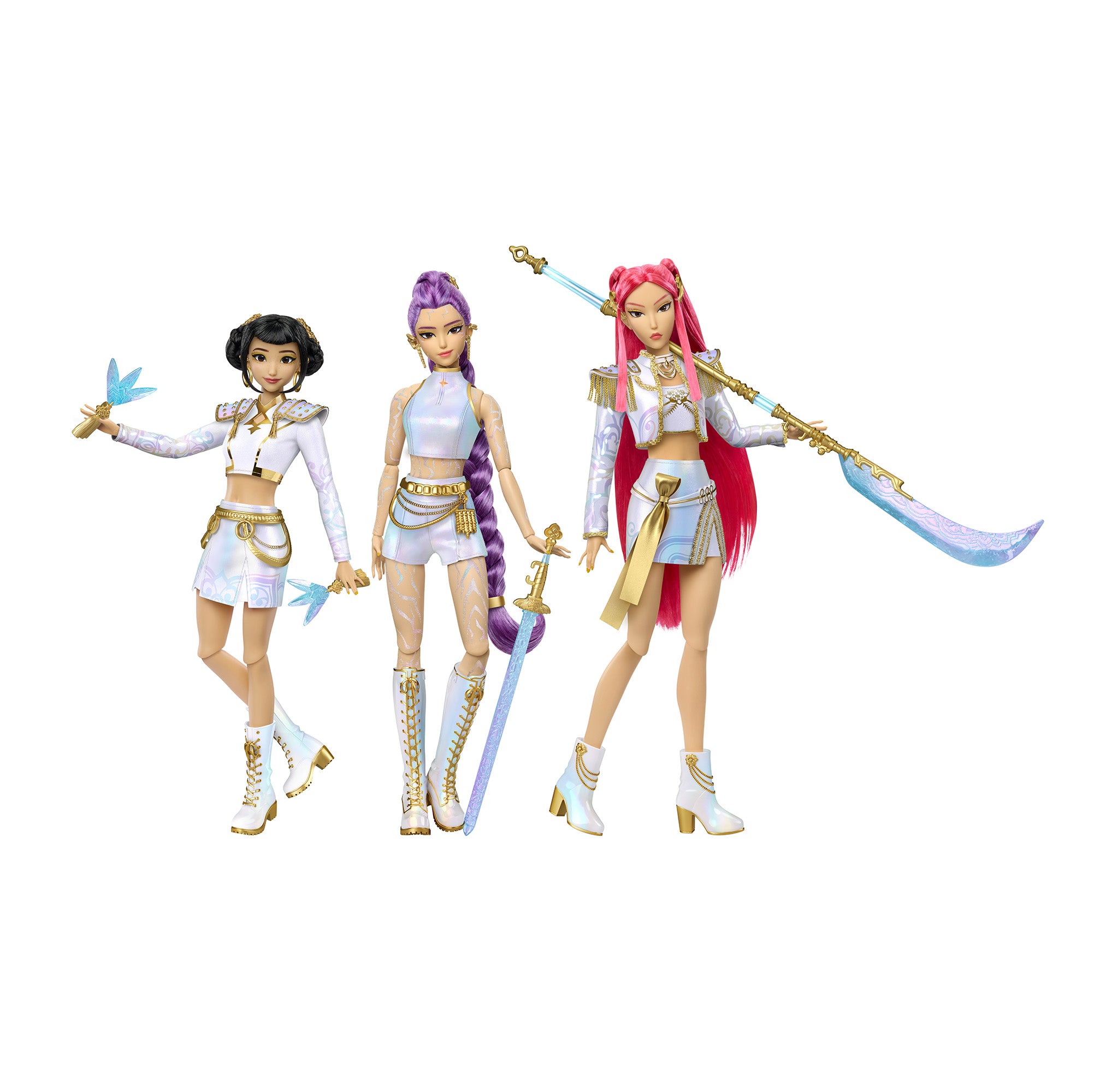 HUNTR/X Rumi, Mira, Zoey “What it Sounds Like” 3-Pack