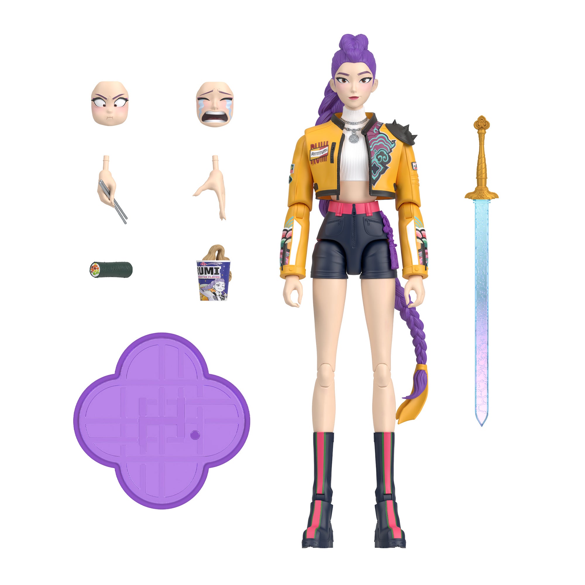 Mattel Creations KPop Demon Hunters Rumi Action Figure