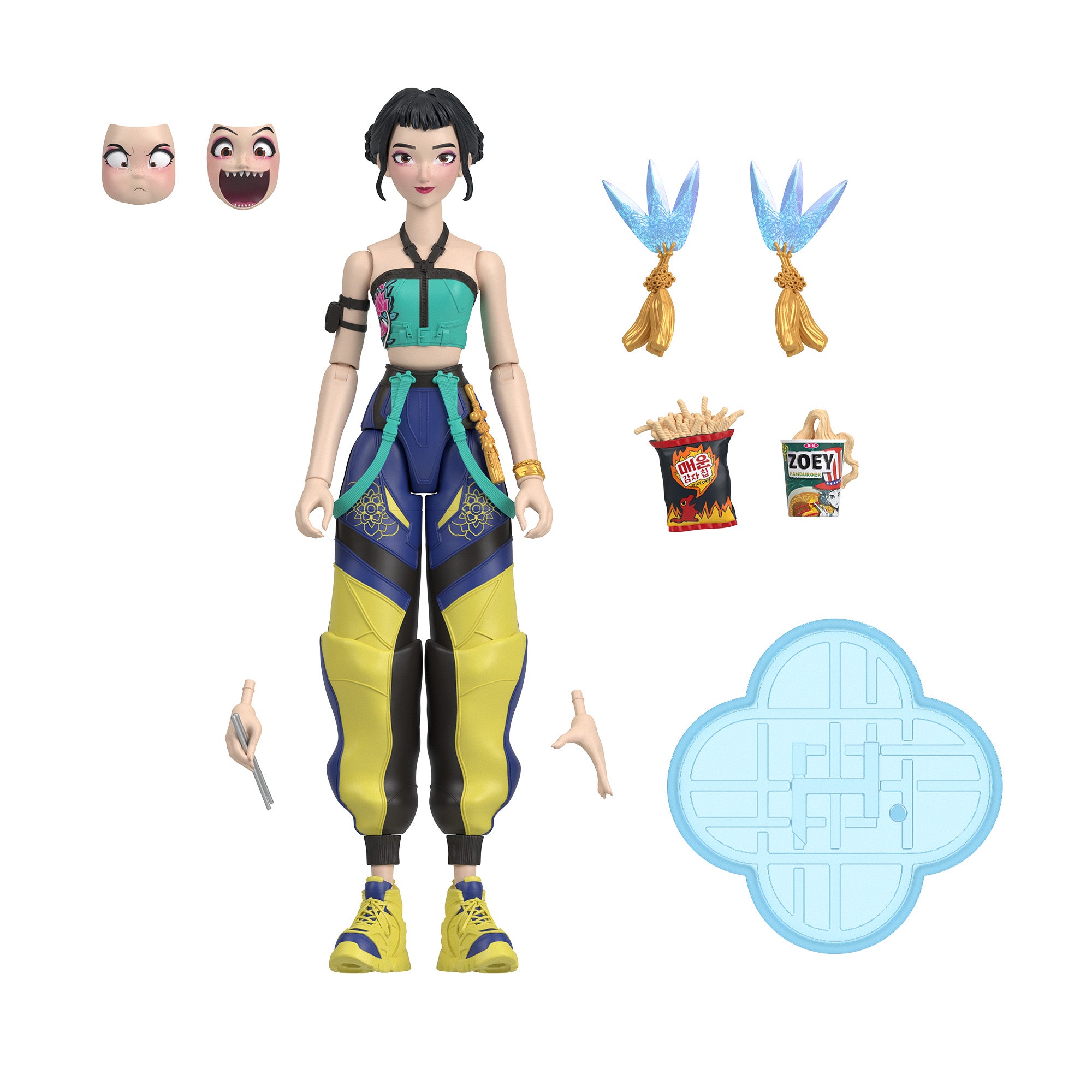 Mattel Creations KPop Demon Hunters Zoey Action Figure