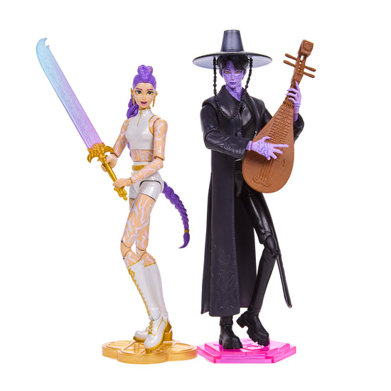 Mattel Creations KPop Demon Hunters Rumi and Jinu Action Figure 2-Pack
