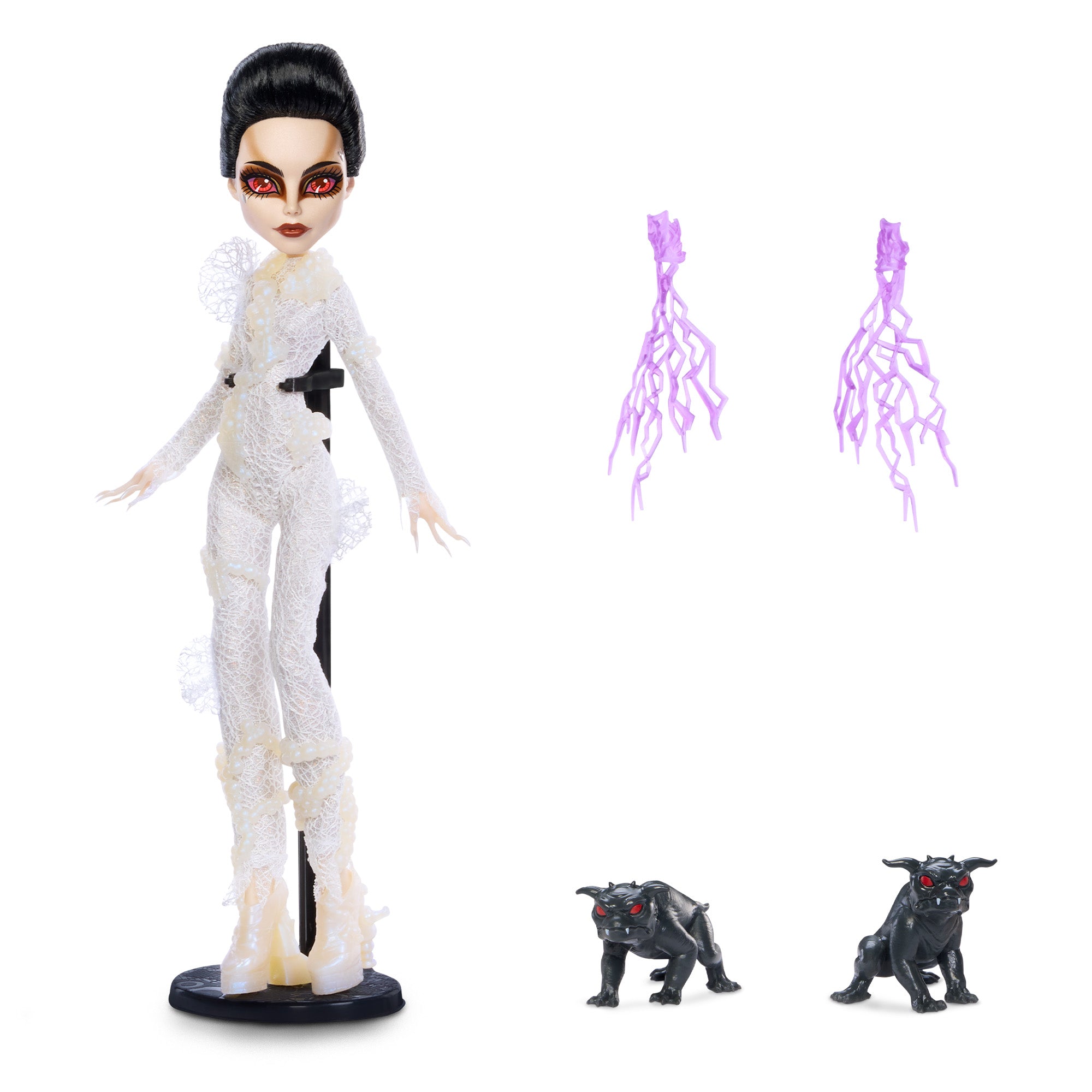 Monster High Skullector Ghostbusters Gozer Doll With Terror Dogs