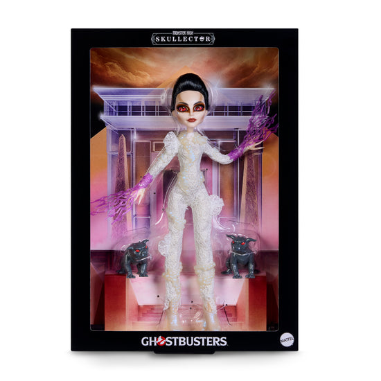 Monster High Skullector Ghostbusters Gozer Doll With Terror Dogs