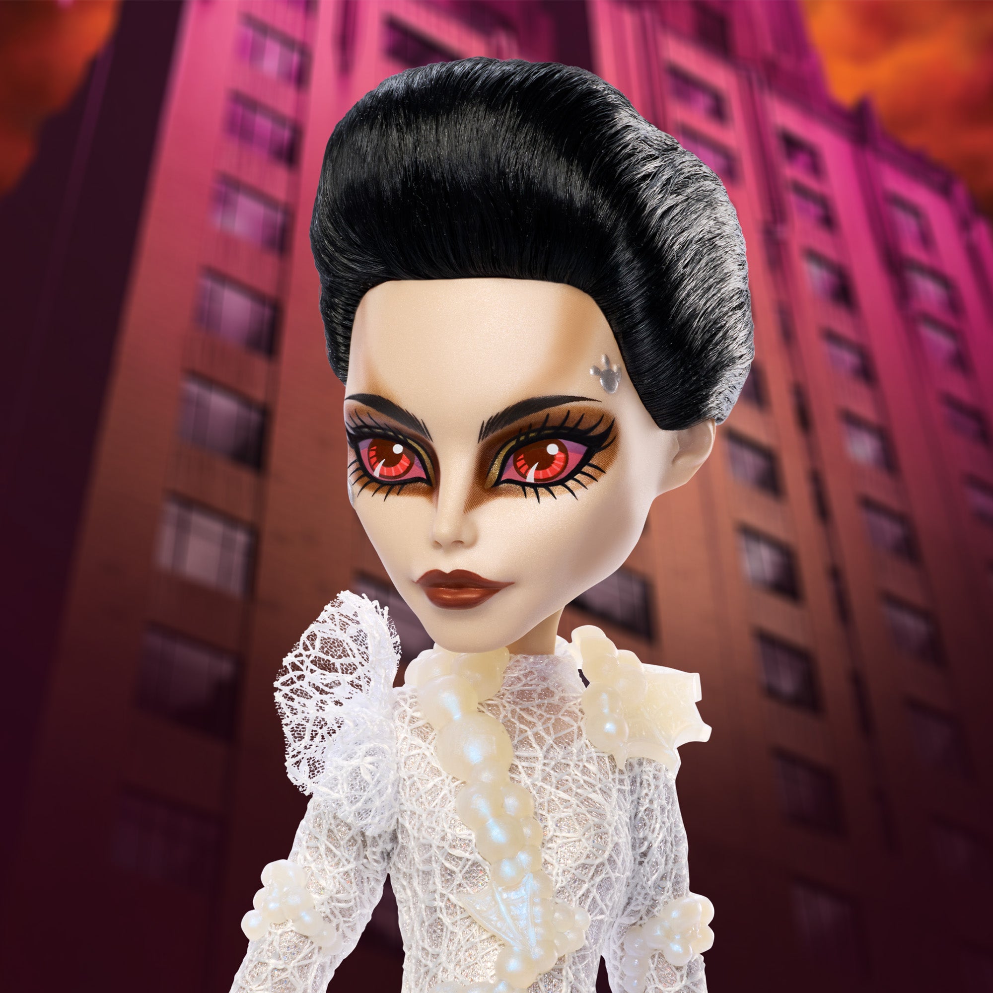 Monster High Skullector Ghostbusters Gozer Doll With Terror Dogs
