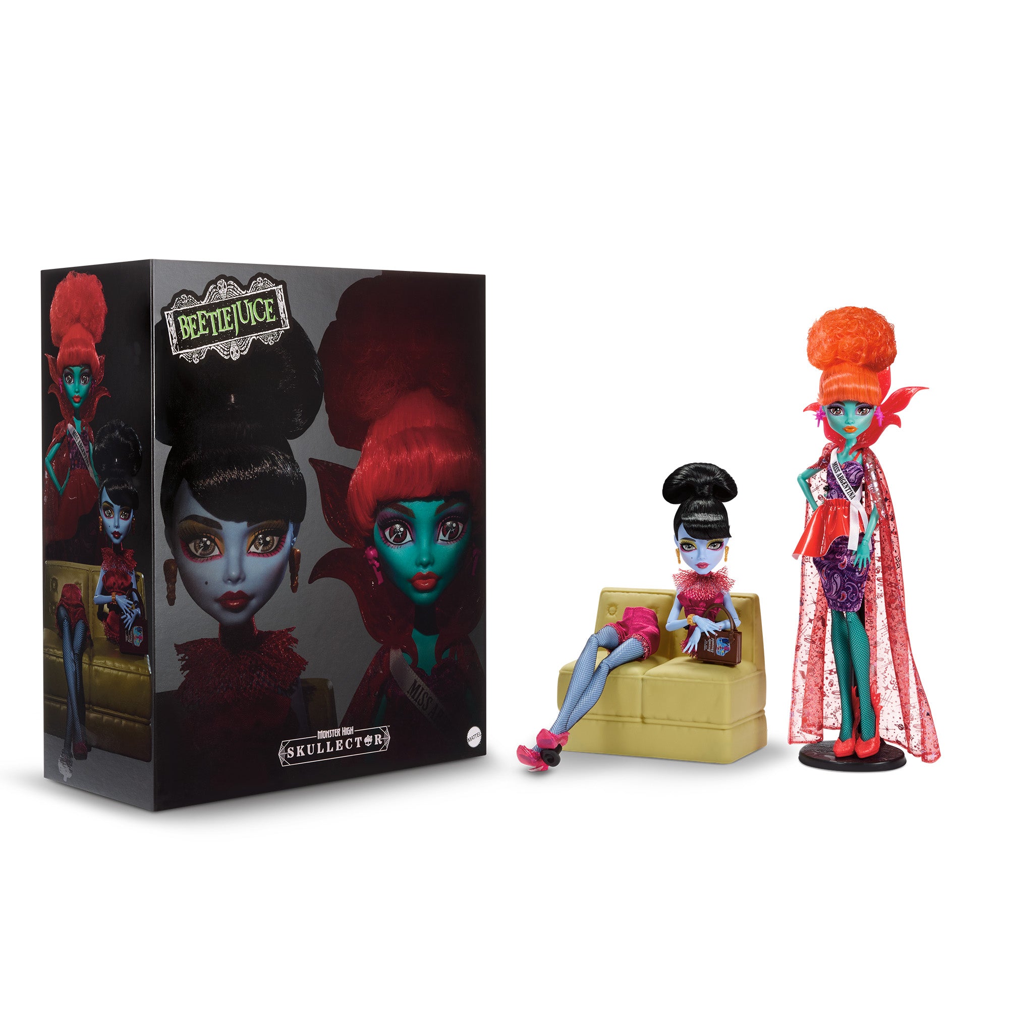Monster High Skullector Beetlejuice Afterlife Waiting Room 2-Pack