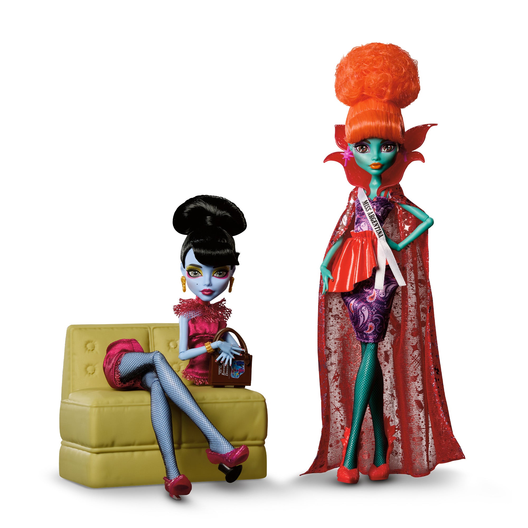 monsters from beetlejuice Monster High Skullector Beetlejuice Afterlife Waiting Room 2-Pack – Mattel Creations Australia