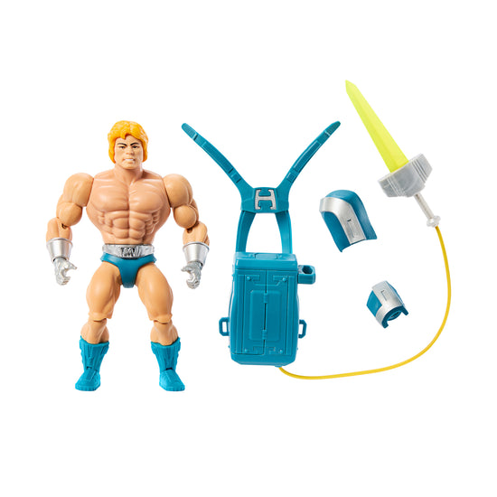Bundle: Masters of the Universe Origins Deluxe He-Man & Skeletor Good vs. Evil Laser