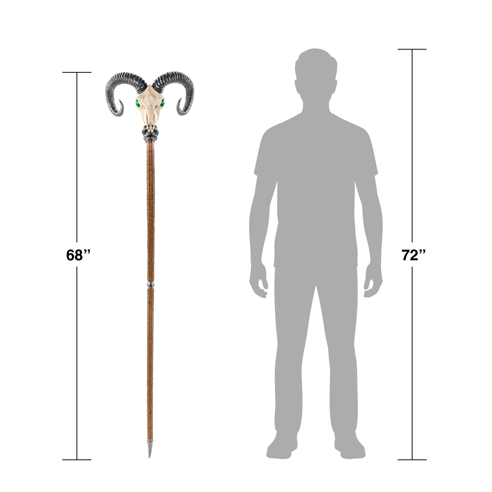 Masters of the Universe Life-Size Masters of the Universe Chronicles Havoc Staff