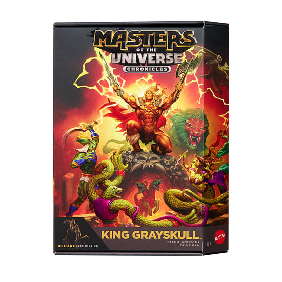Masters of the Universe Chronicles King Grayskull Figure 