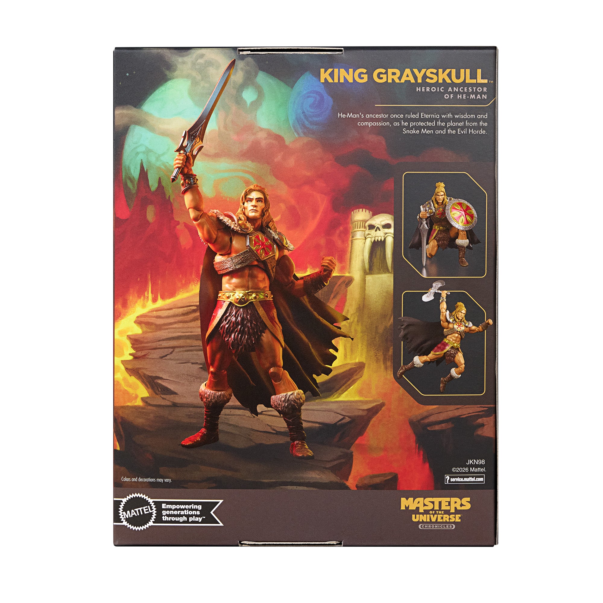 Masters of the Universe Chronicles King Grayskull Figure 