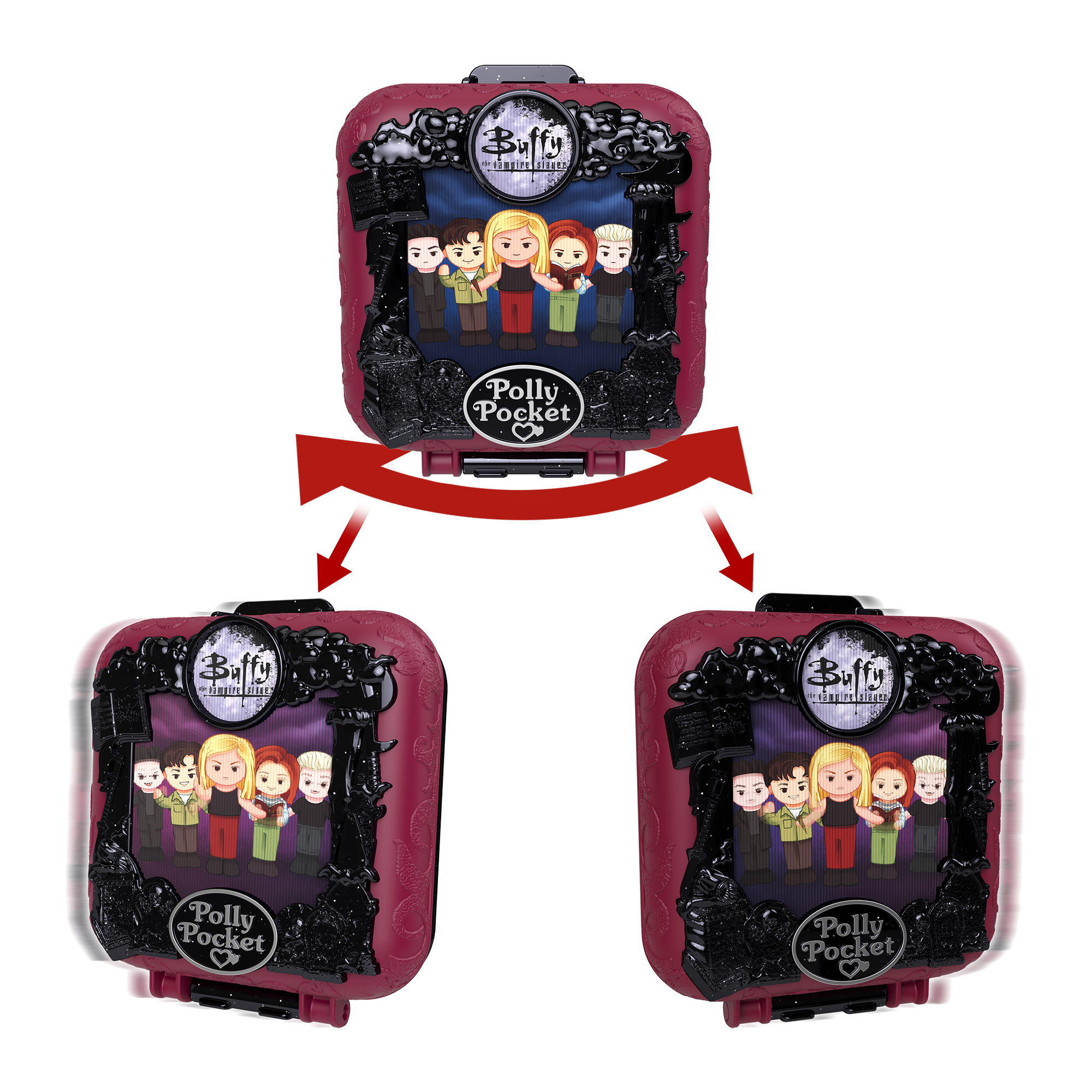 Polly Pocket Buffy the Vampire Slayer Compact