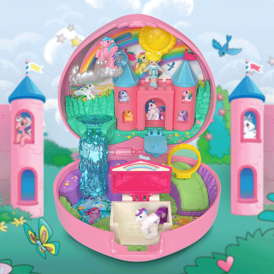 Polly Pocket x My Little Pony Collectible Compact