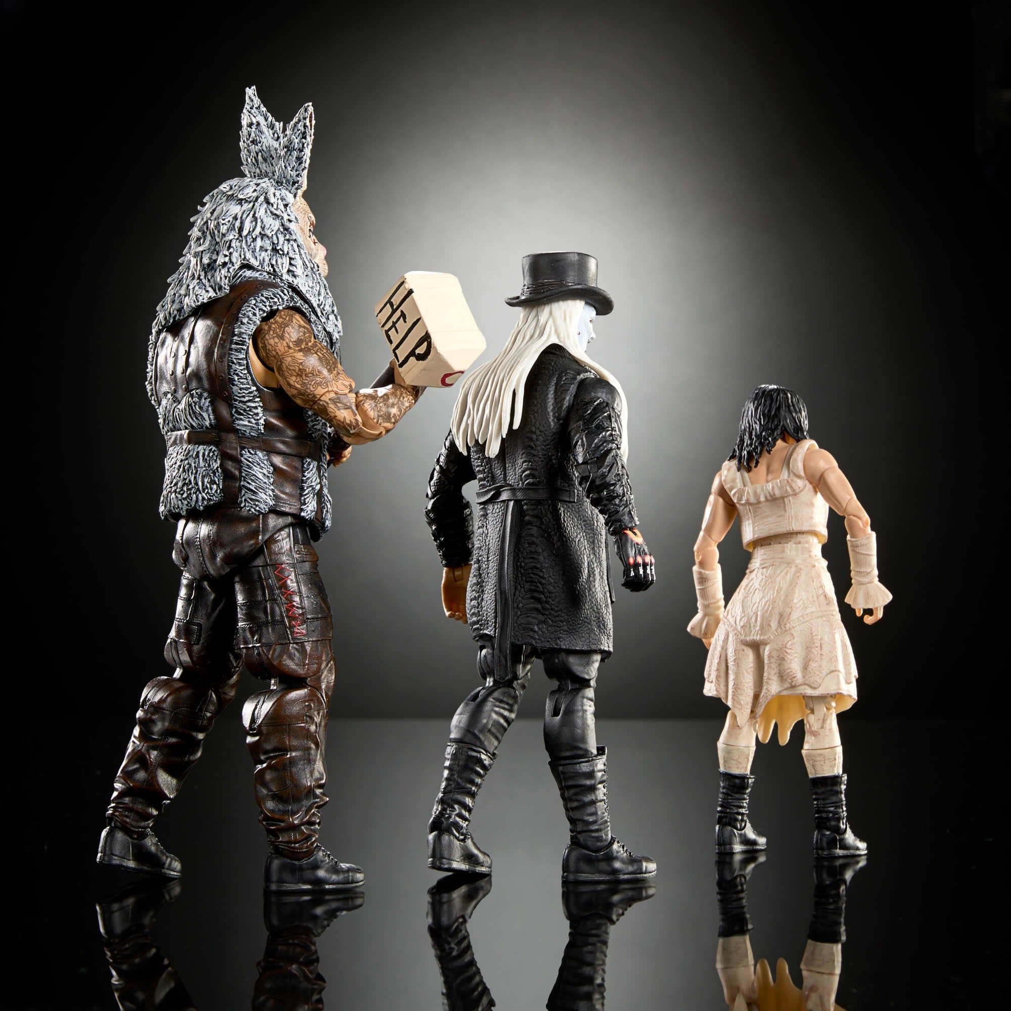 WWE Elite Collection Wyatt Sicks Set of 3 Action Figures