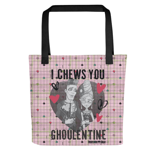 Image for Monster High Ghoulentines Pink Tote Bag Product