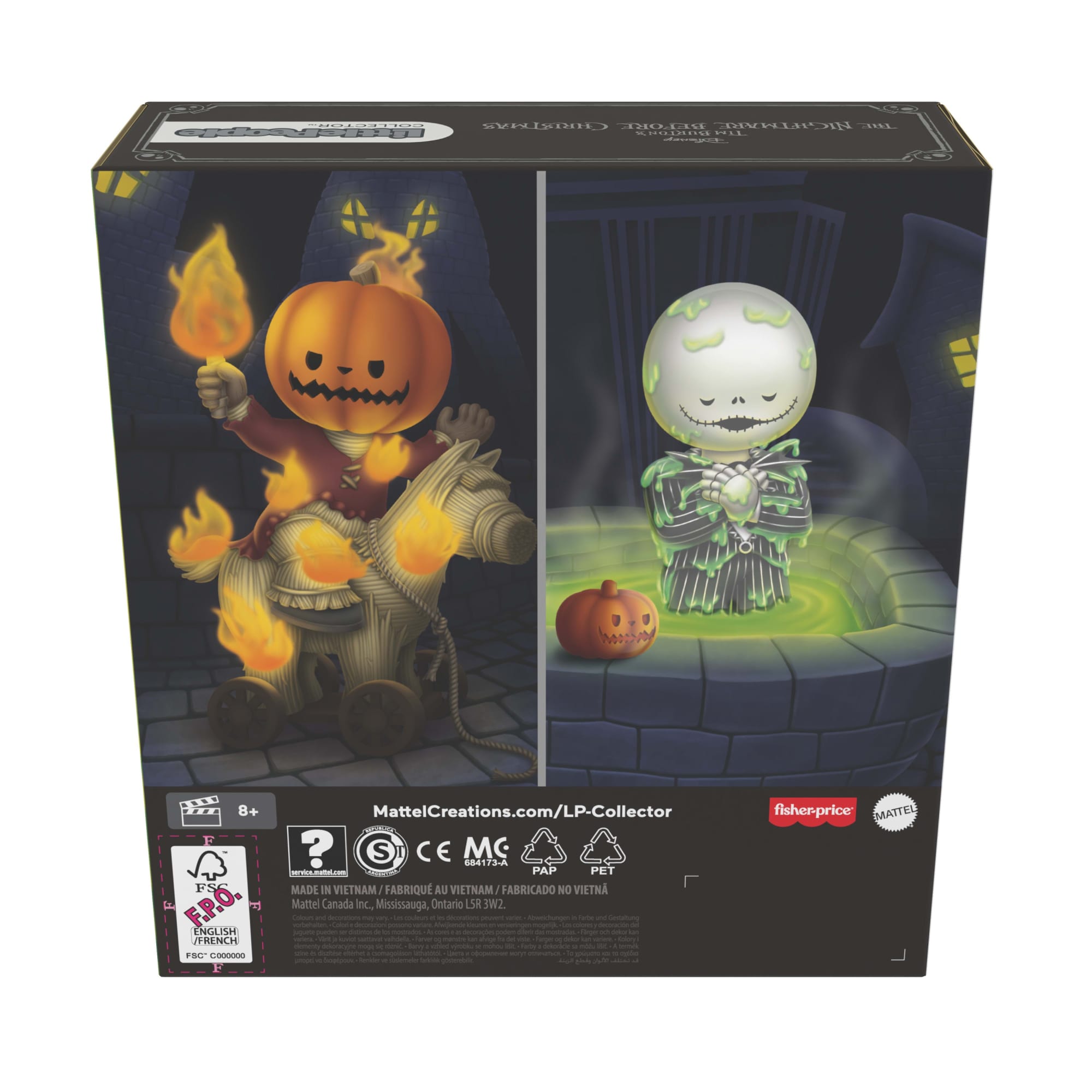 Little People Collector DISNEY Tim Burton’s The Nightmare Before Christmas: The Pumpkin King Set