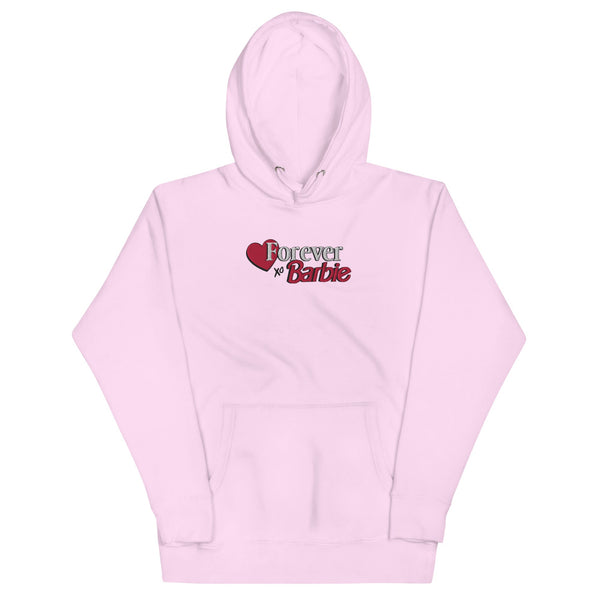 Image for Barbie Forever Embroidered Pink Hoodie Product