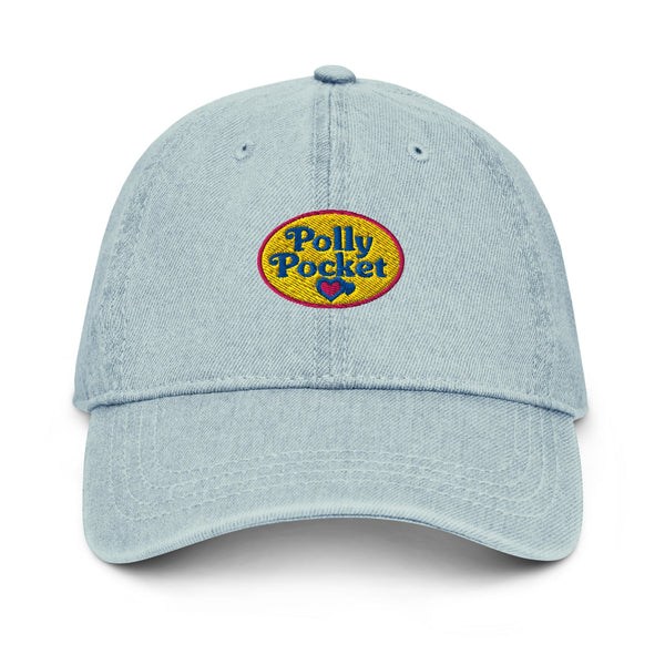 Image for Polly Pocket Logo Light Blue Denim Hat Product