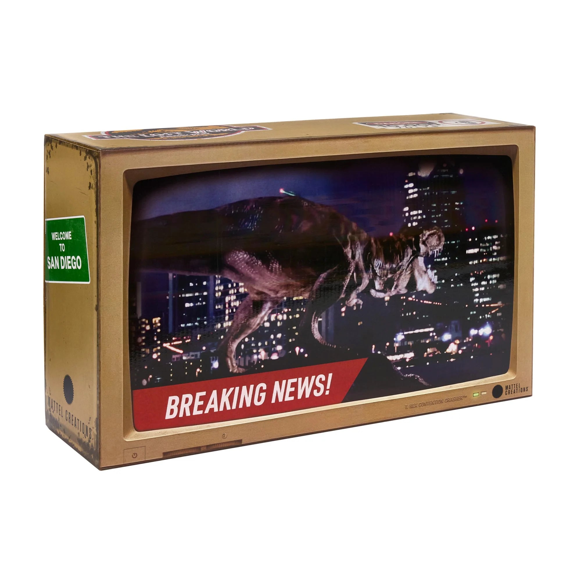 Jurassic World Tyrannosaurus Rex Convention Crasher – Mattel Jurassic World Tyrannosaurus Rex Convention Crasher – Mattel