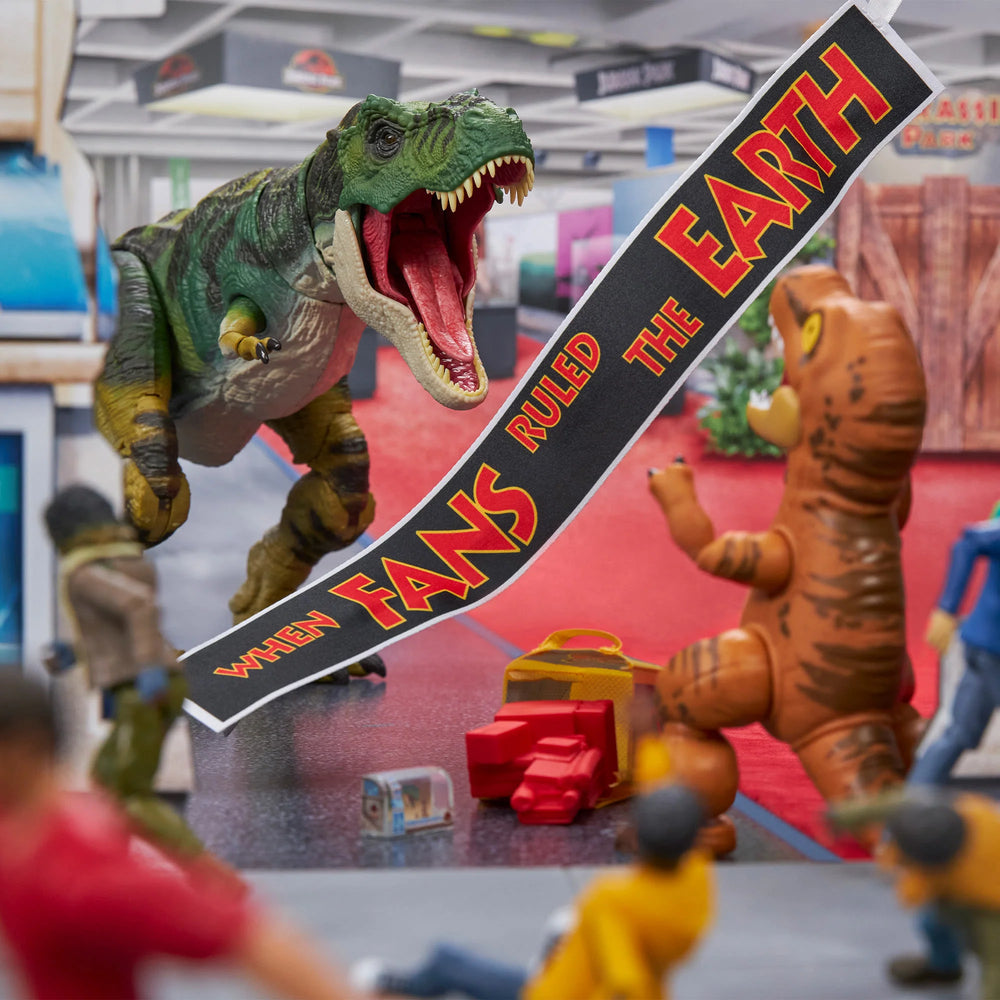 Jurassic World Tyrannosaurus Rex Convention Crasher – Mattel Jurassic World Tyrannosaurus Rex Convention Crasher – Mattel